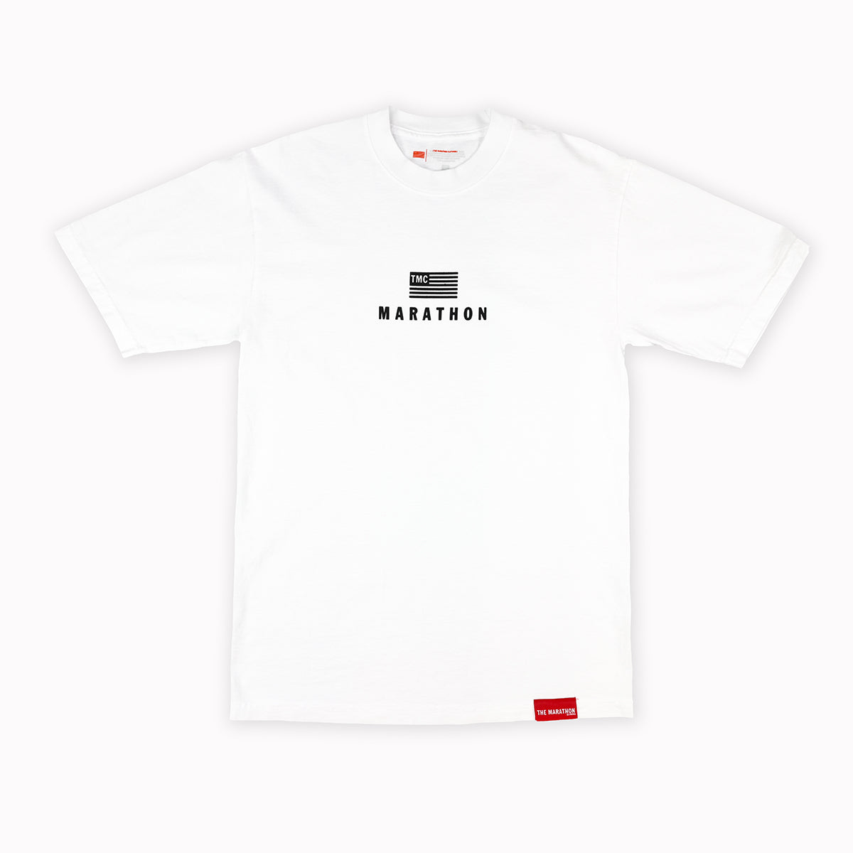 SUPREME STACK TEE - BLACK