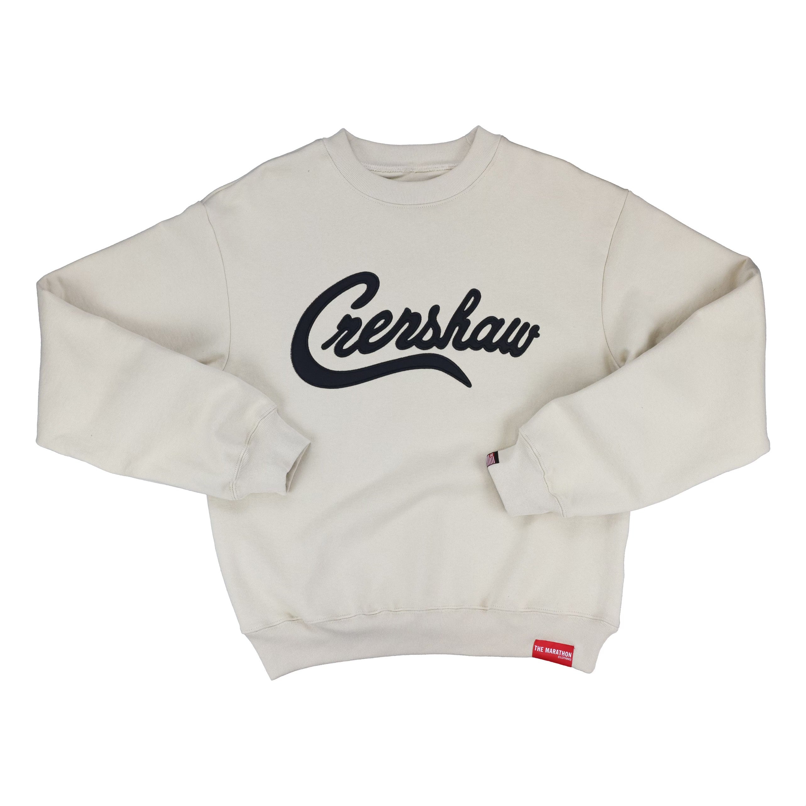 Crenshaw Crewneck Bone Black