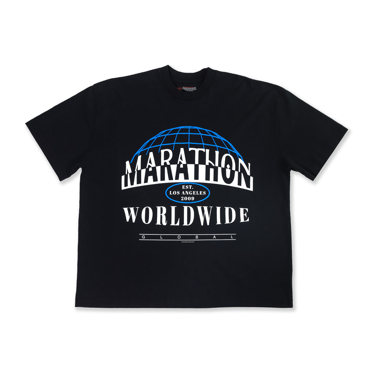 Worldwide T-Shirt - Vintage Black – The Marathon Clothing