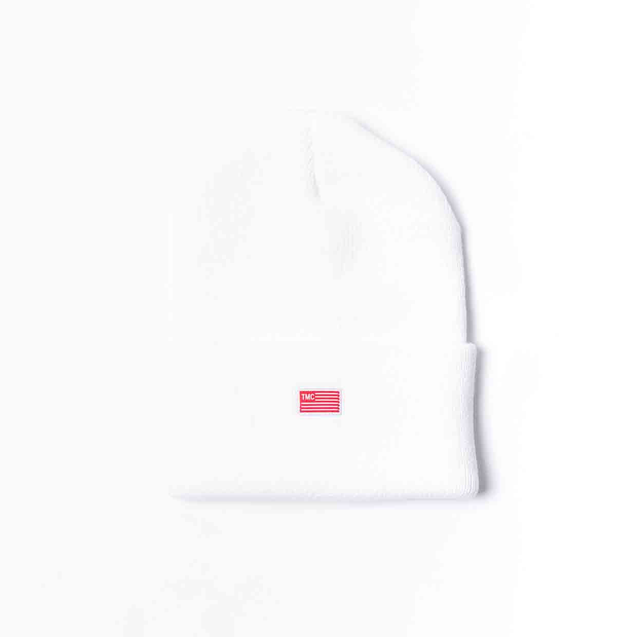 TMC Flag Limited Edition Heavyweight Beanie - White – The Marathon