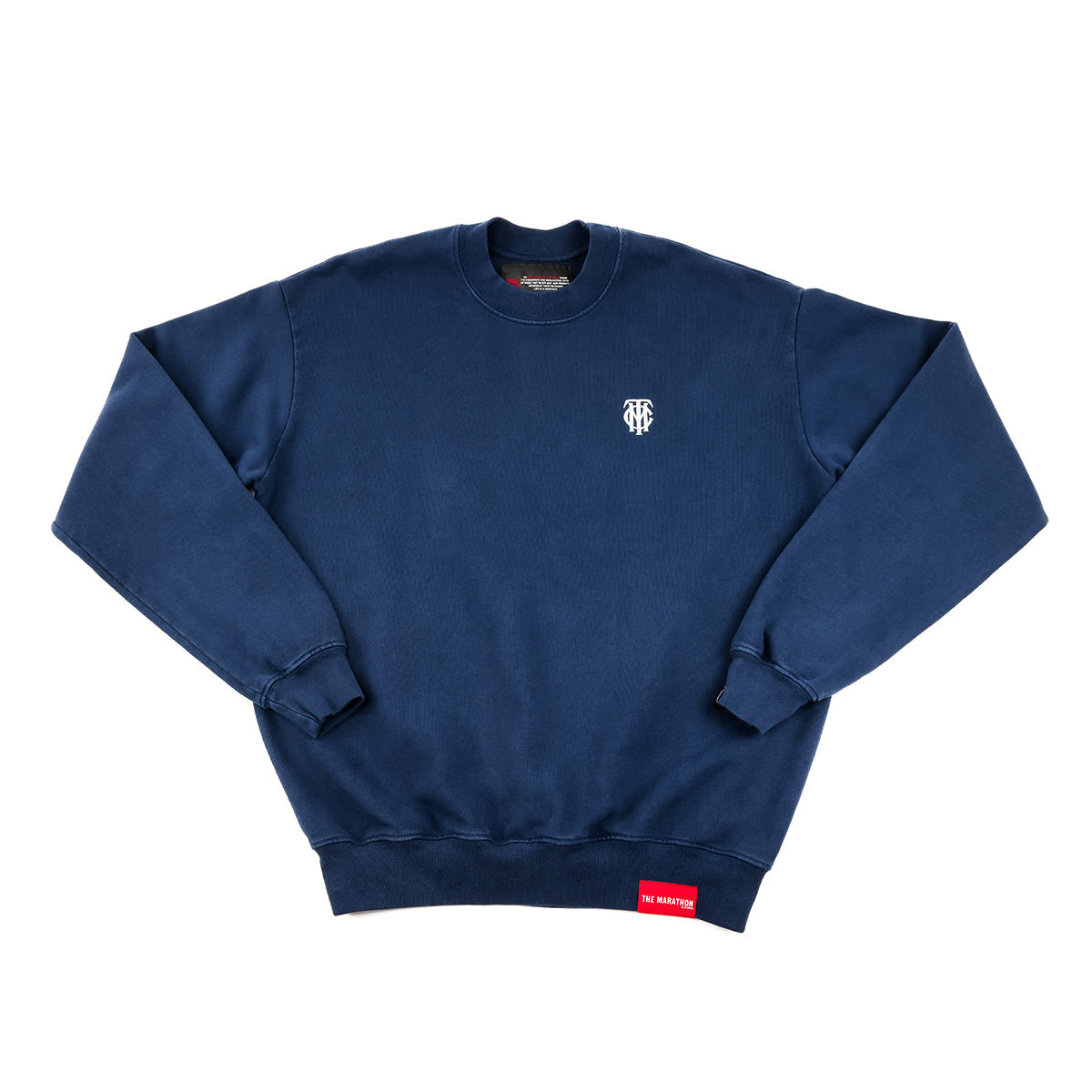 The Marathon Clothing Blue Crewneck Large buy