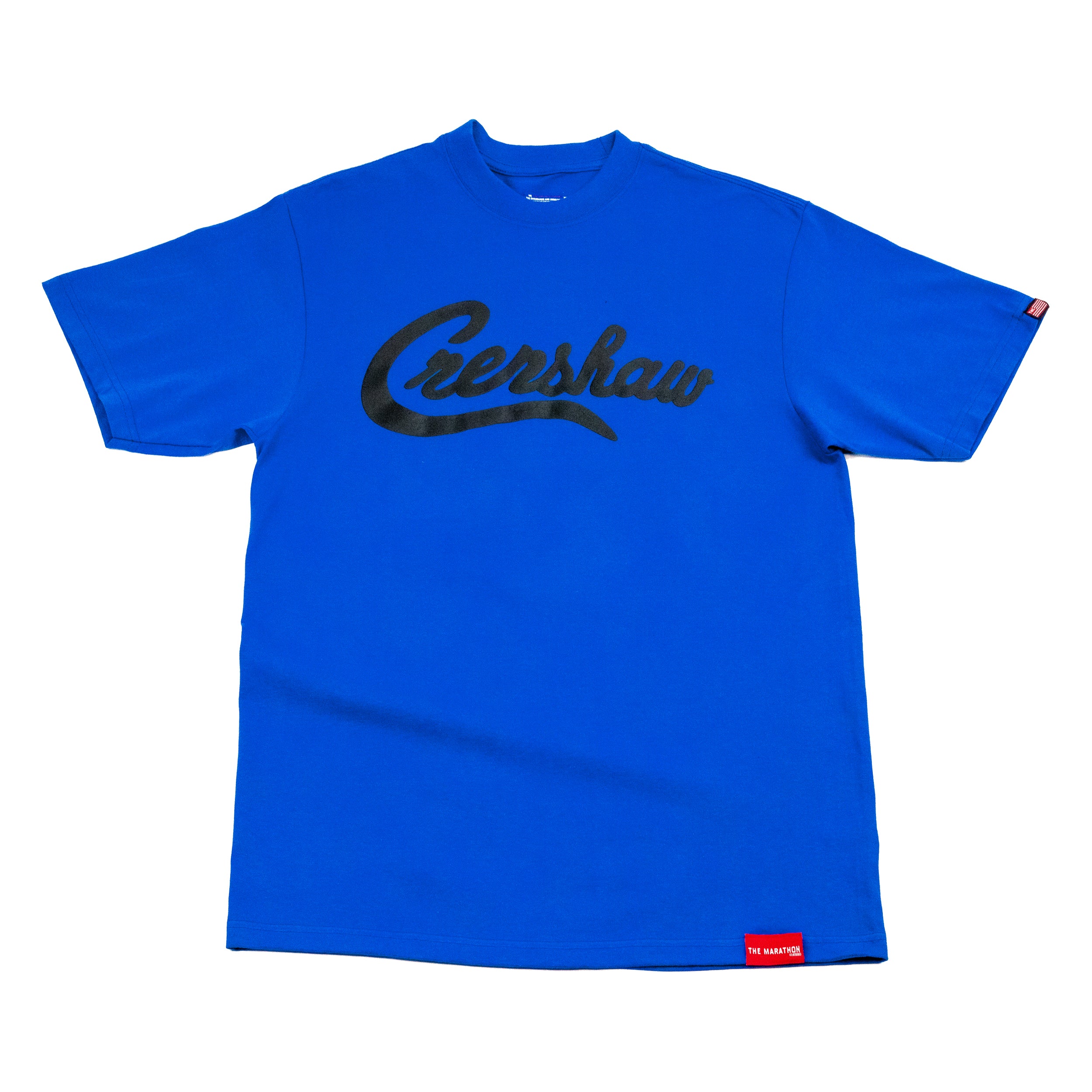 Limited Edition Crenshaw T-Shirt - Royal/Black – The Marathon