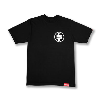 All Money In Vintage T-Shirt - Black/White - Front
