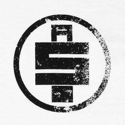 All Money In Vintage T-Shirt - White/Black - Logo Detail