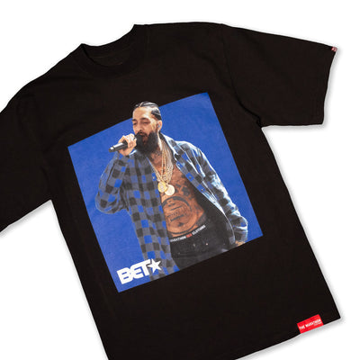 TMC x BET "Prolific" T-Shirt - Black - Front Detail