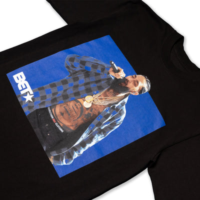 TMC x BET "Prolific" T-Shirt - Black - Front Detail 2