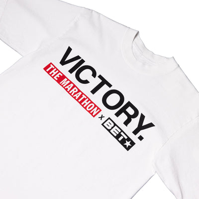 TMC x BET "Victory" T-Shirt - White - Front Detail