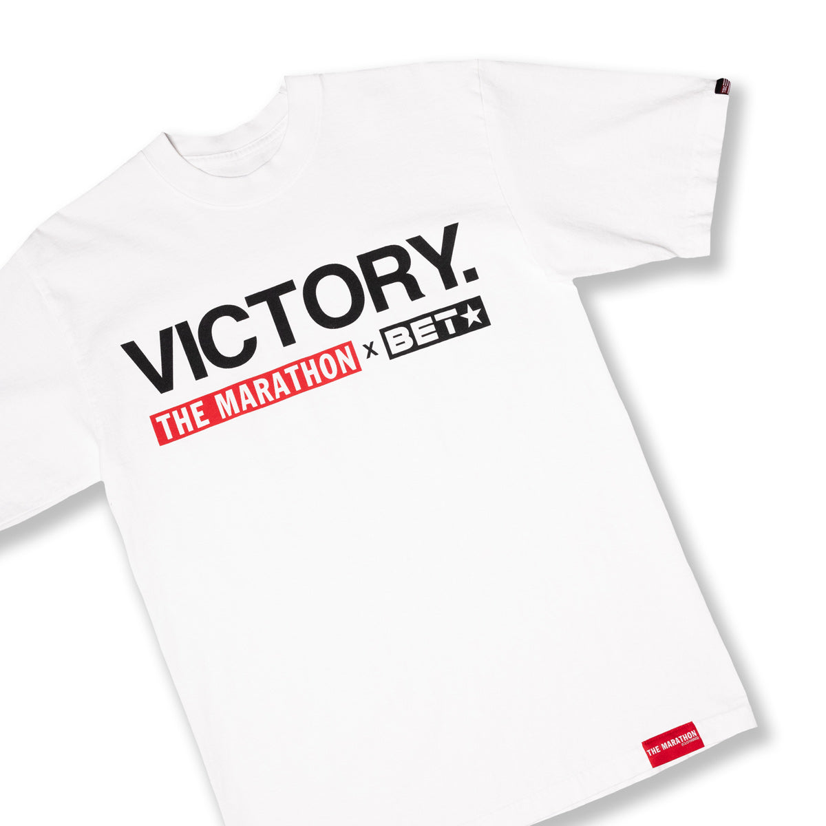 TMC x BET "Victory" T-Shirt - White - Front Detail 2