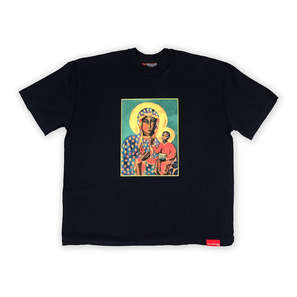 Black Madonna T-Shirt - Black – The Marathon Clothing