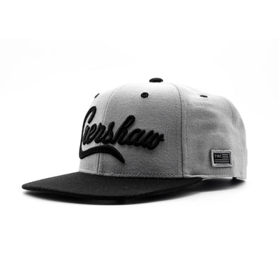 Crenshaw Limited Edition Snapback - Grey/Black [Two-Tone] - Angle