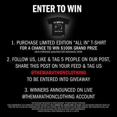 Enter to win the Marathon Clothing Cash Giveaway