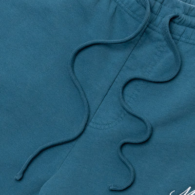 Marathon Classic Script Sweatshorts - Dragonfly/White - Detail 2