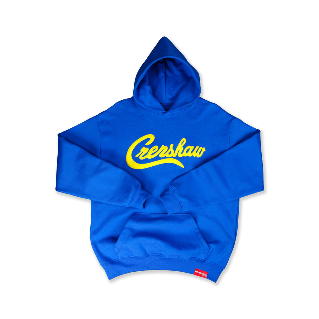 Limited Edition Ultra Crenshaw Hoodie - Royal/Gold – The Marathon