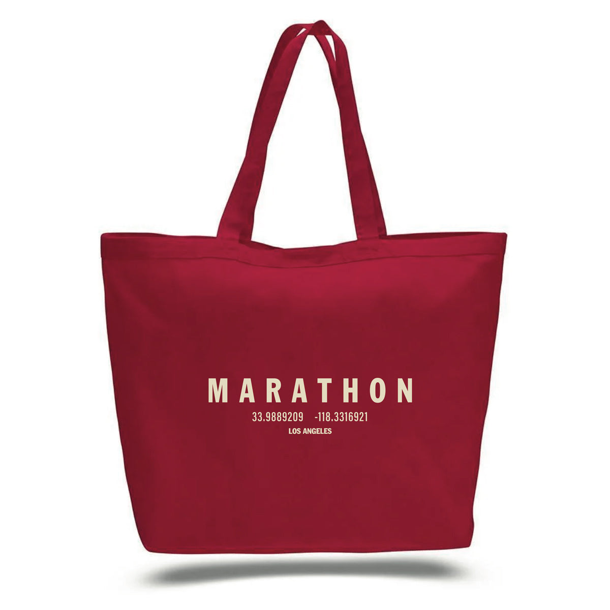 Marathon Foundation Tote Bag - Scarlet/Cream