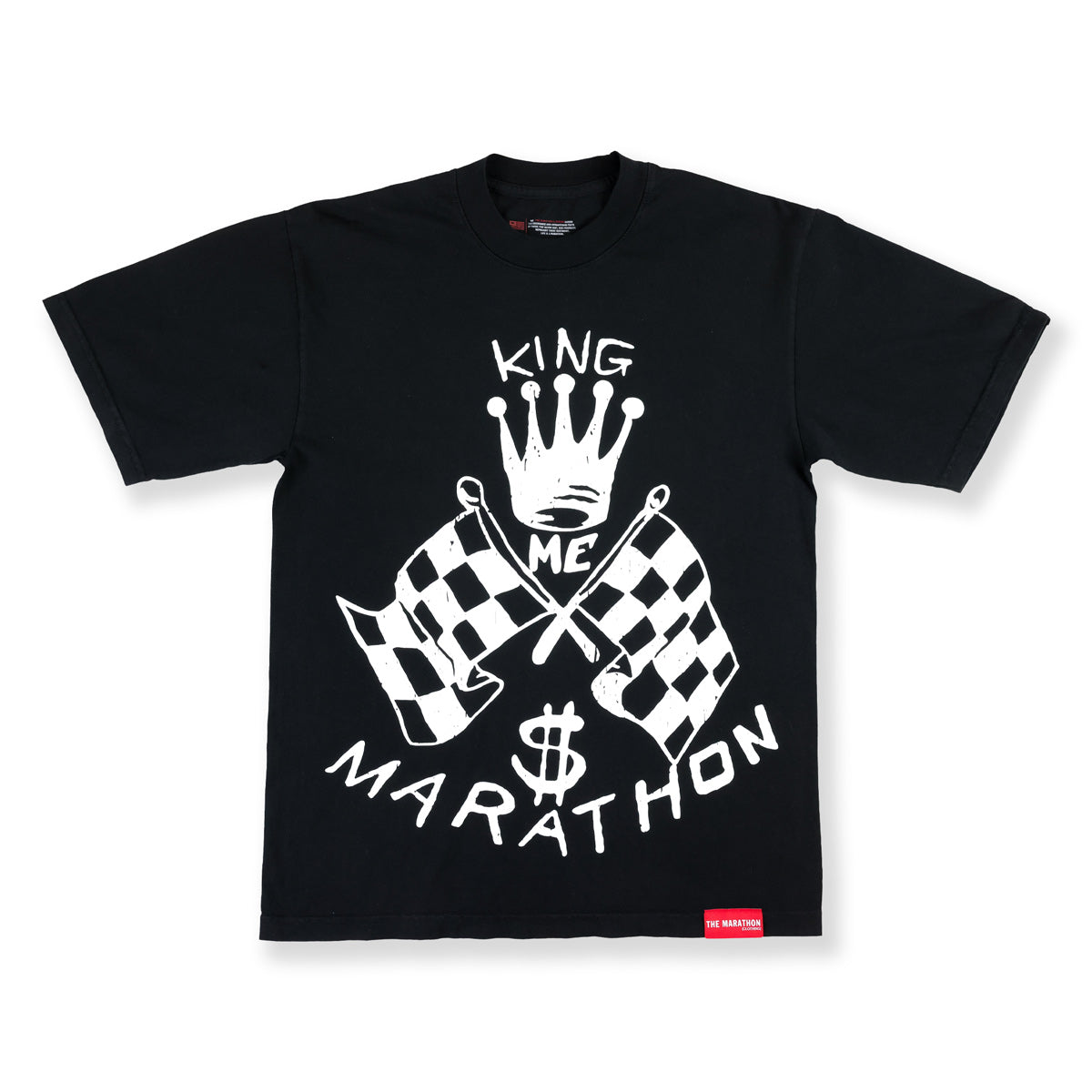 King Me T-Shirt - Black - Front