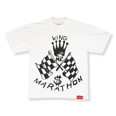 King Me T-Shirt - White - Front