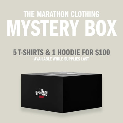 The Marathon Mystery Box - 5 T-Shirts & 1 Hoodie
