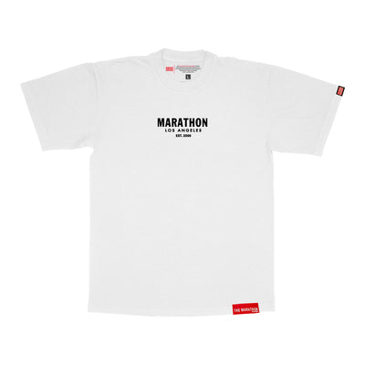 Marathon Origin T-Shirt - White/Black