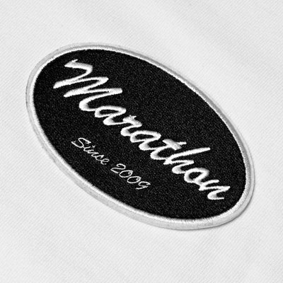 Marathon Origin Patch T-Shirt - White/Black - Patch Detail