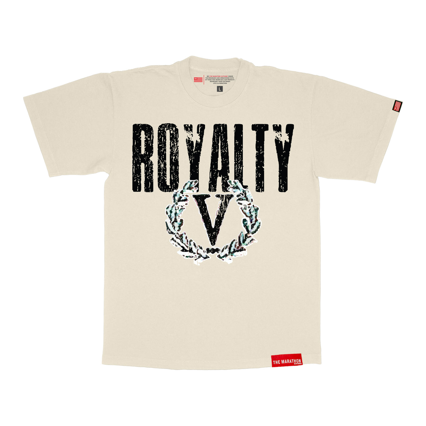 Vintage Royalty T-Shirt - Bone