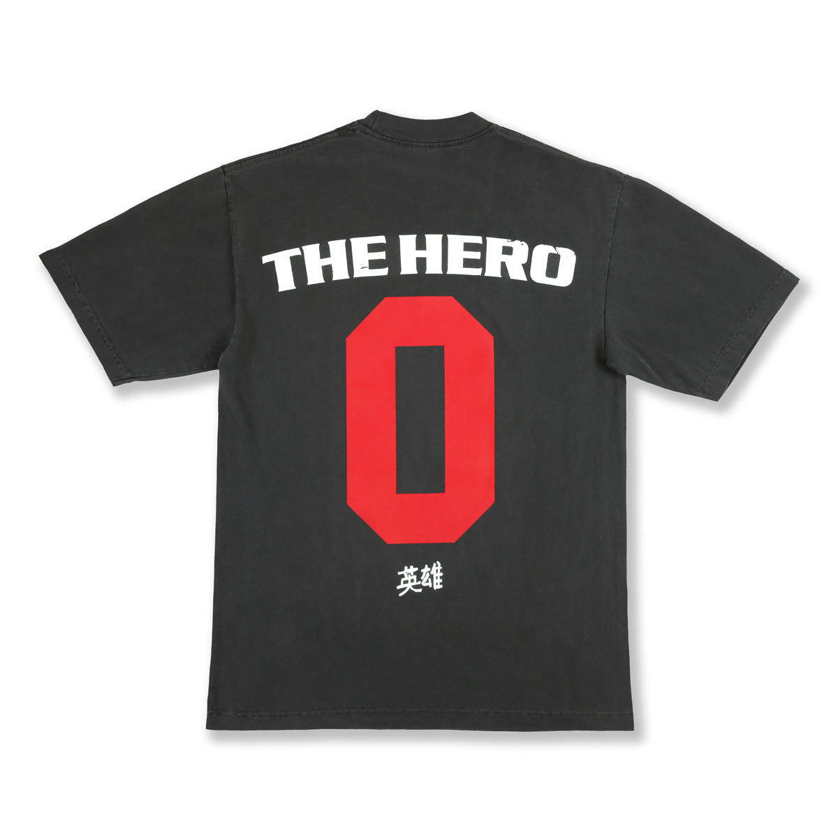 TMC x Tajh Ariza "The Hero" T-Shirt - Vintage Black - Back.