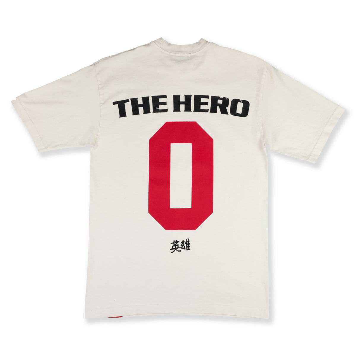 TMC x Tajh Ariza "The Hero" T-Shirt - Creme - Back.