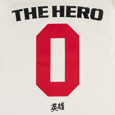 TMC x Tajh Ariza "The Hero" T-Shirt - Creme - Back Detail.