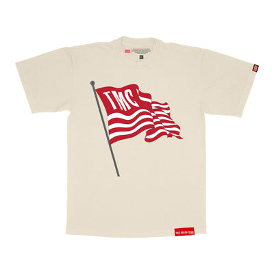 TMC Flag Post T-Shirt - Bone