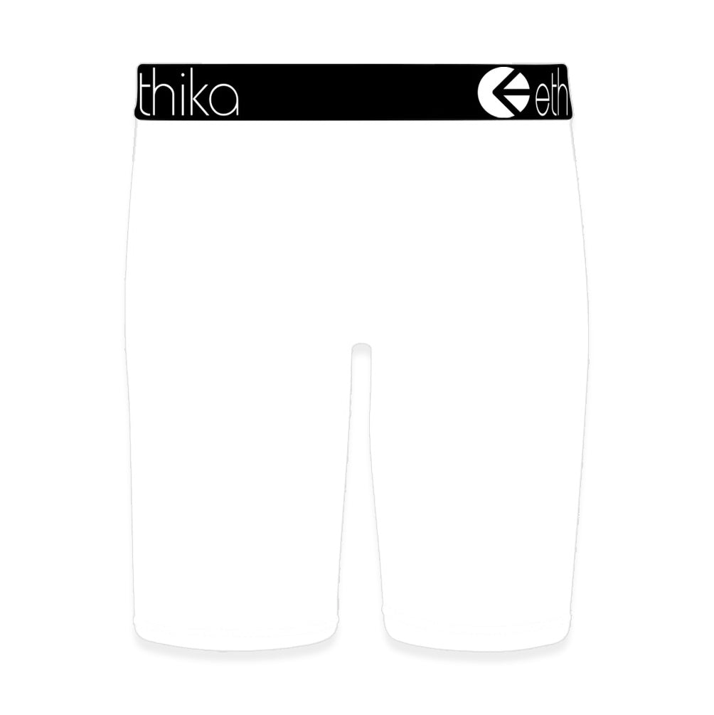 TMC x Ethika Premium Modal Boxer Briefs - White - Back.