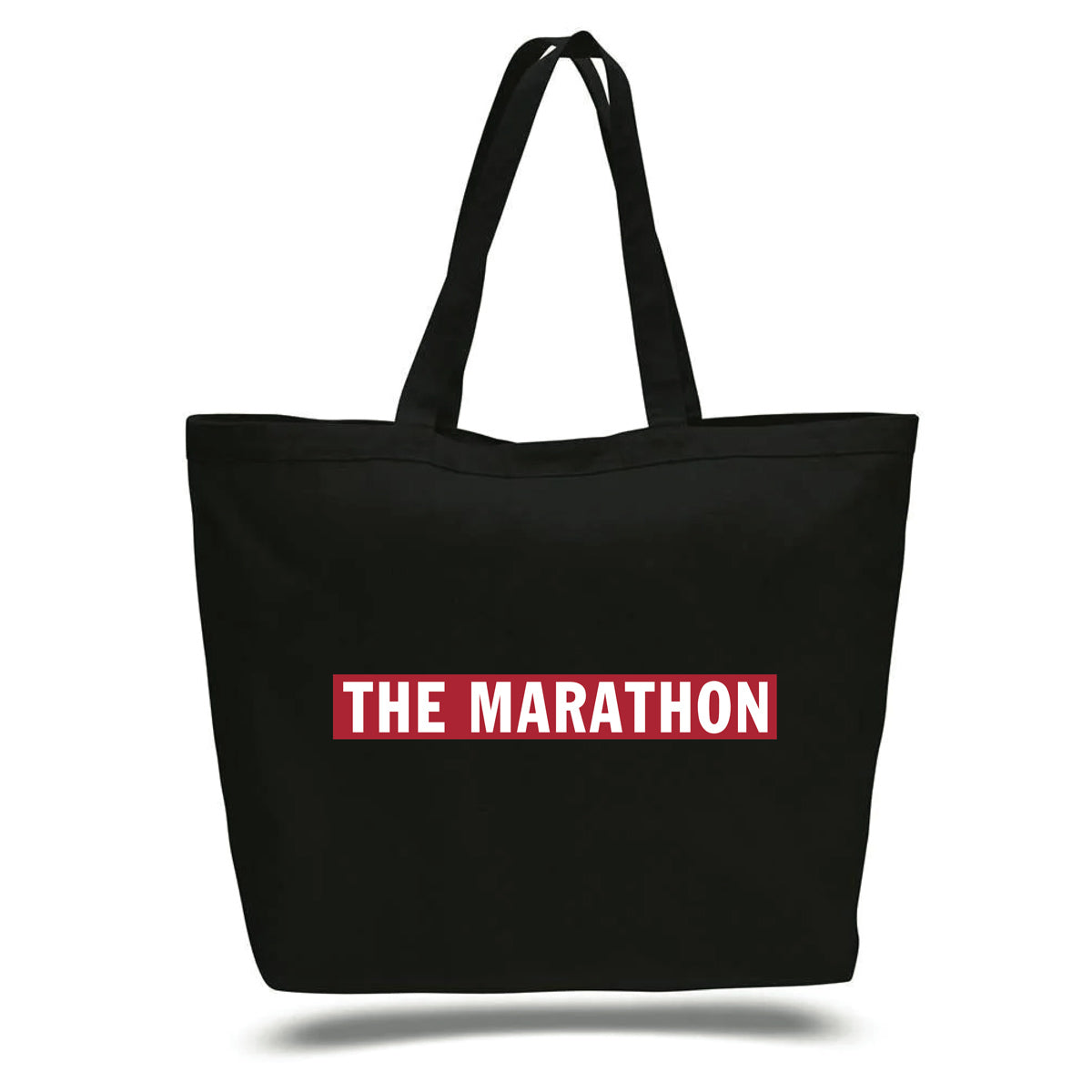 Marathon Bar Tote Bag - Black