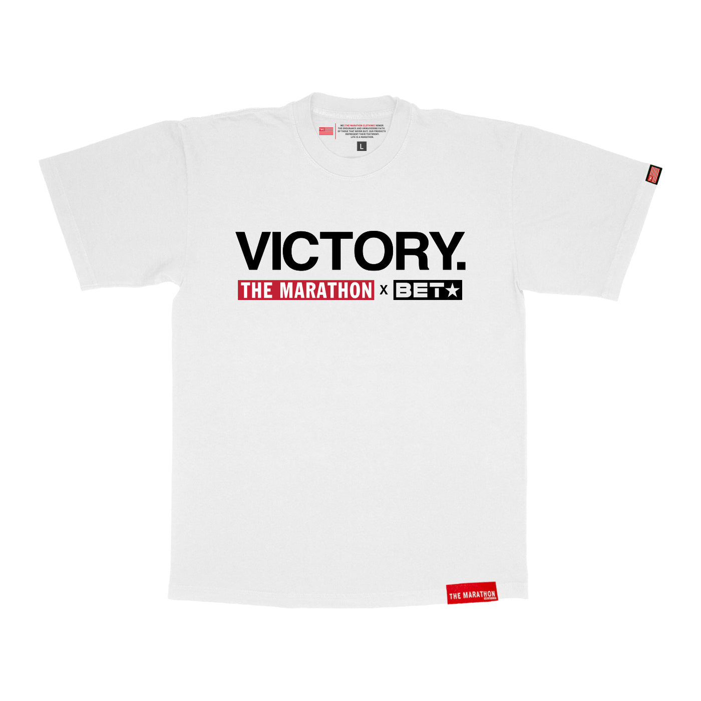 TMC x BET "Victory" T-Shirt - White
