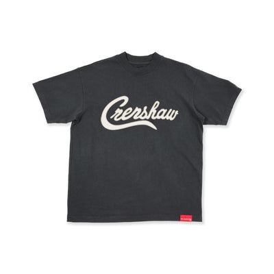 Special Edition Vintage Twill Crenshaw T-Shirt - Black/Cream