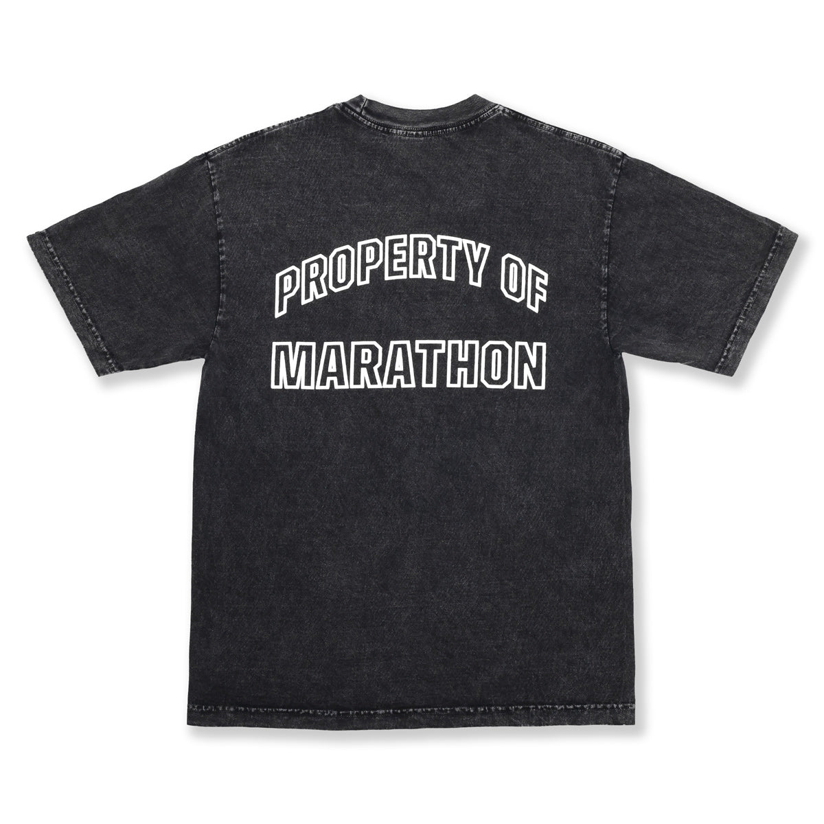 Victory Chip T-Shirt - Carbon Washed Black - Back