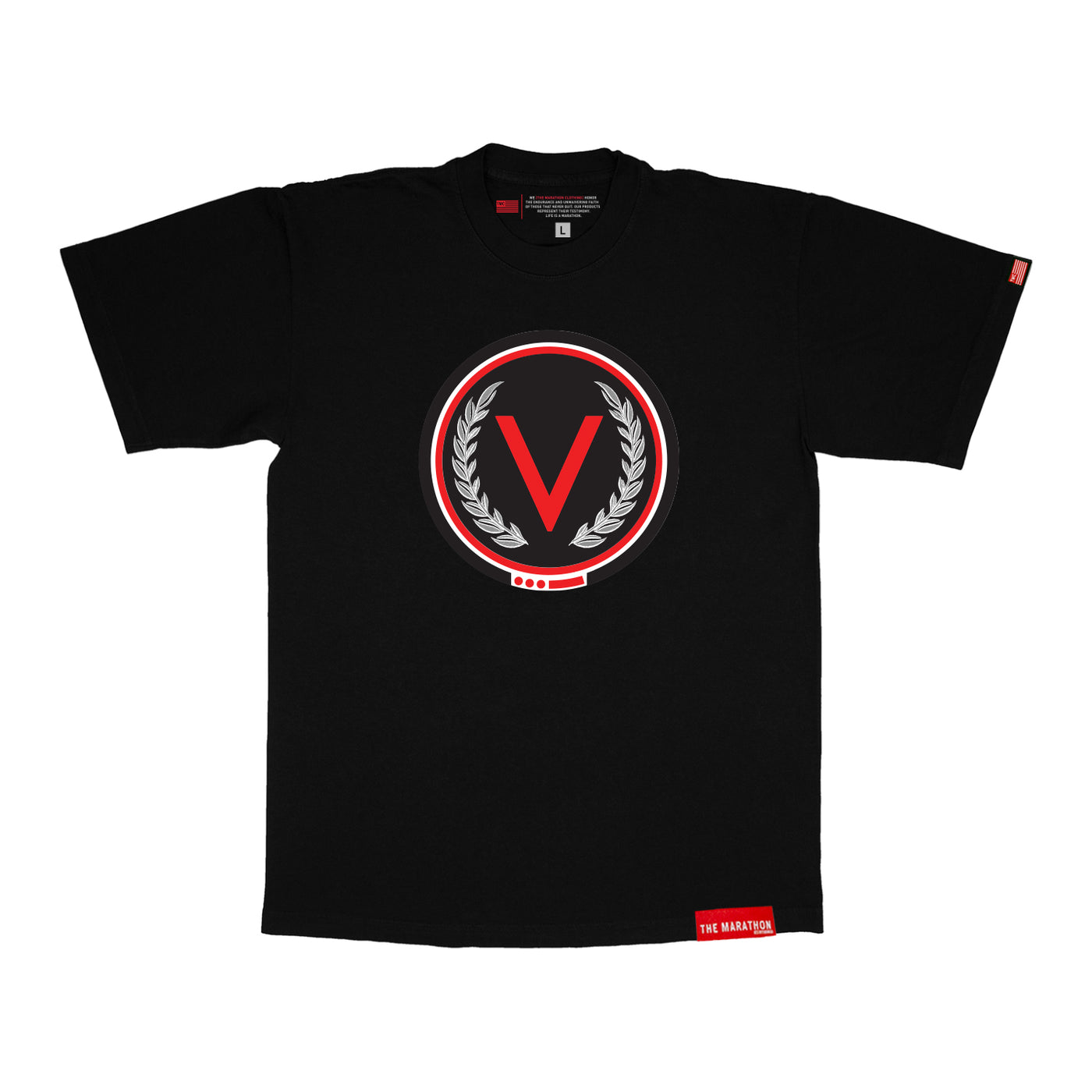 Victory Chip T-Shirt - Black