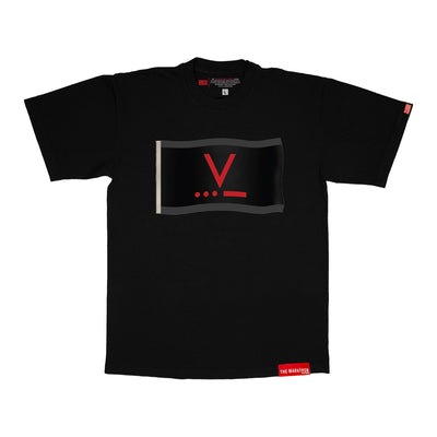 Victory V Flag T-Shirt - Black