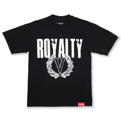 Vintage Royalty T-Shirt - Black - Front