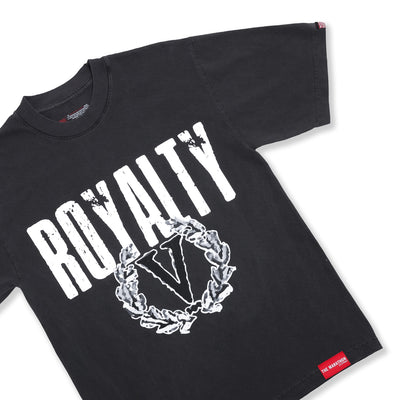 Vintage Royalty T-Shirt - Vintage Black - Front Detail