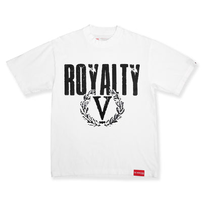 Vintage Royalty T-Shirt - White - Front