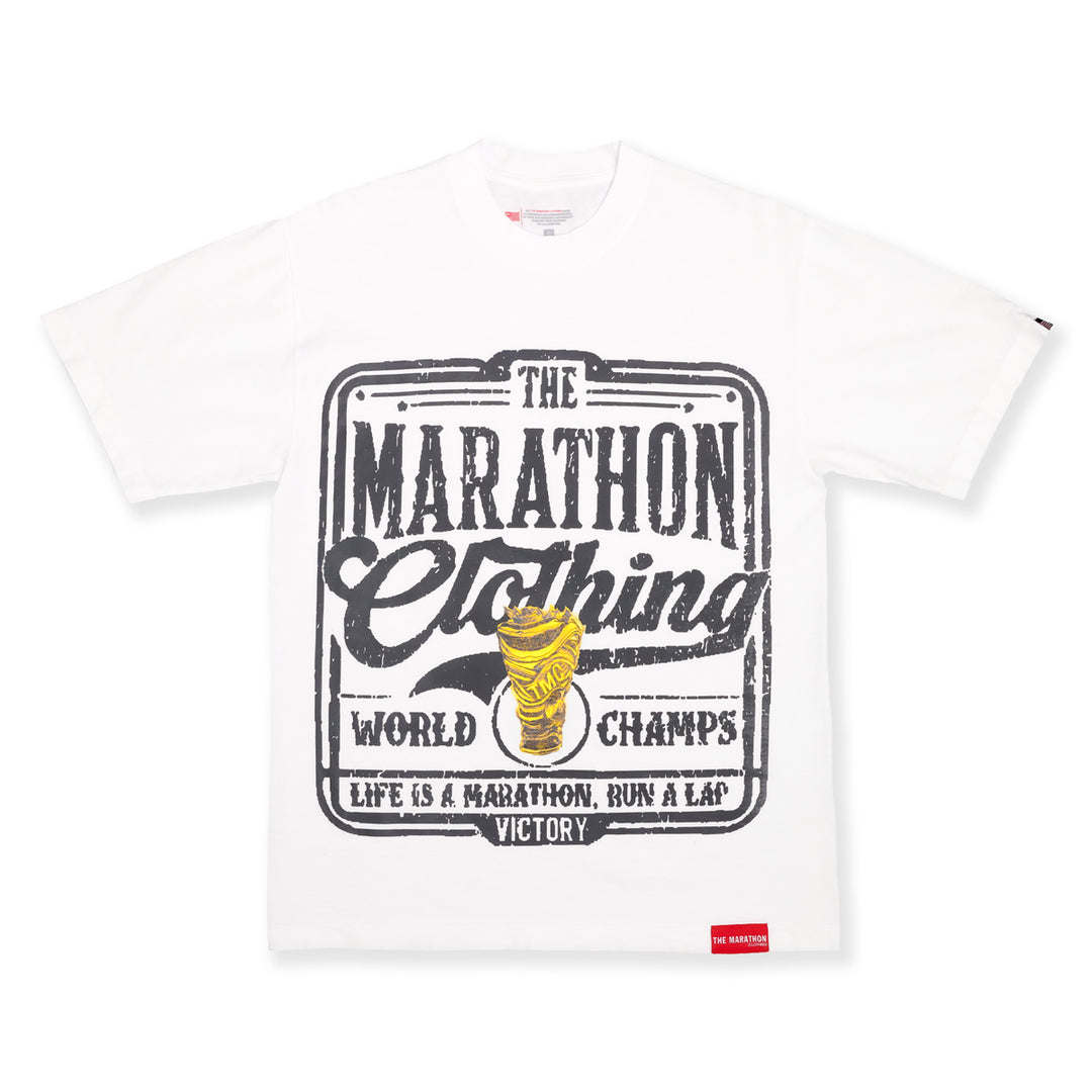 Vintage Marathon World Champs T Shirt White