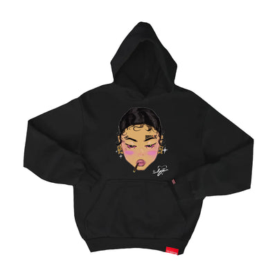 INDICA LOVE x TMC Hoodie - Black - Front