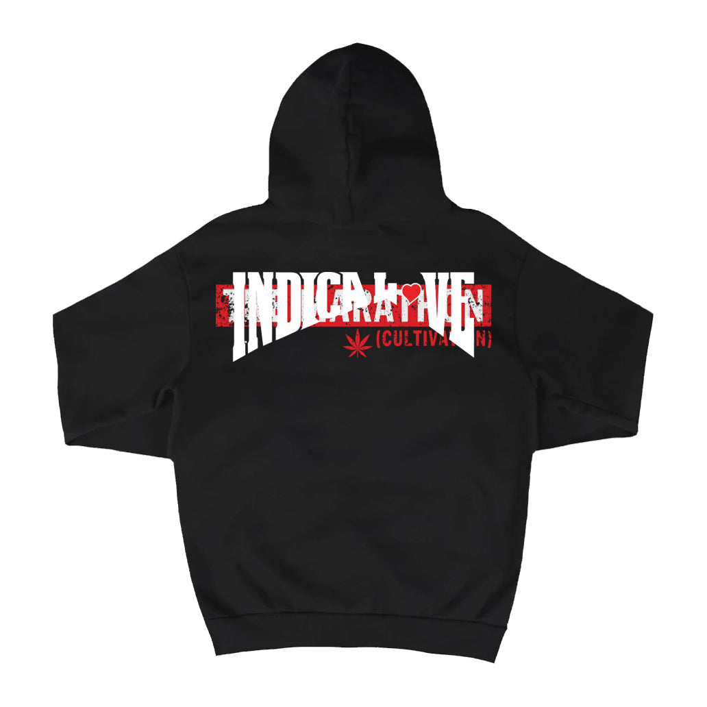 INDICA LOVE x TMC Hoodie - Black - Back