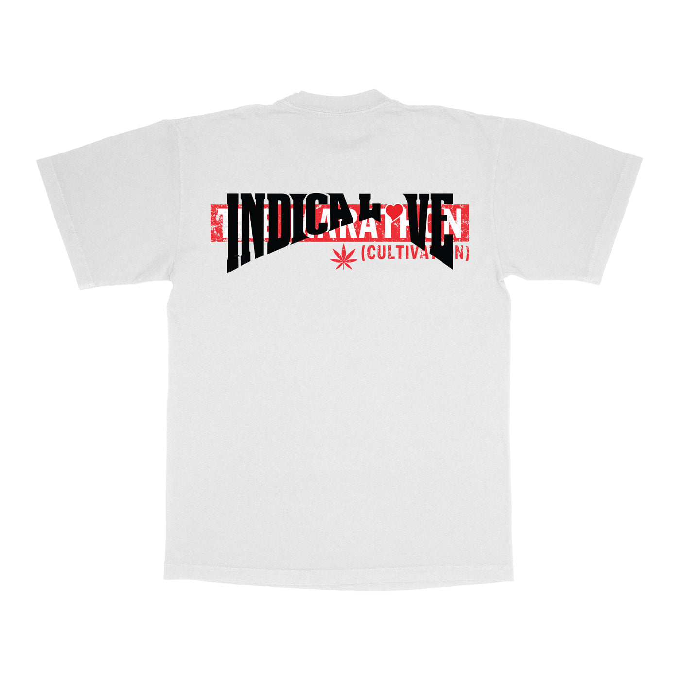 INDICA LOVE x TMC T-Shirt - White - Back