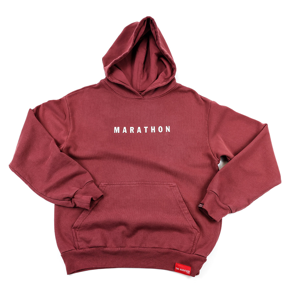 Marathon Women's Hoodie - Maroon – The Marathon Clothing