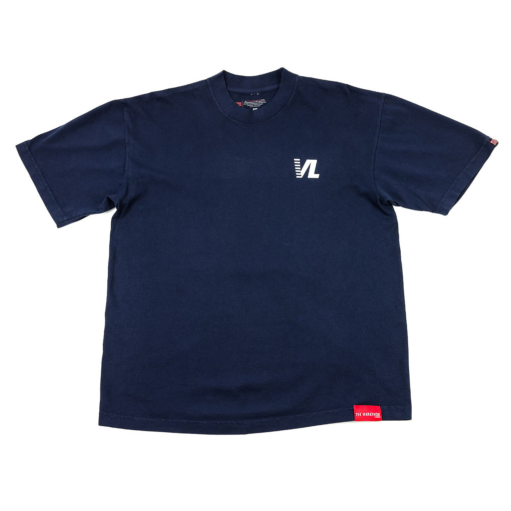 Victory Lap VL T-Shirt - Red/White – The Marathon Clothing