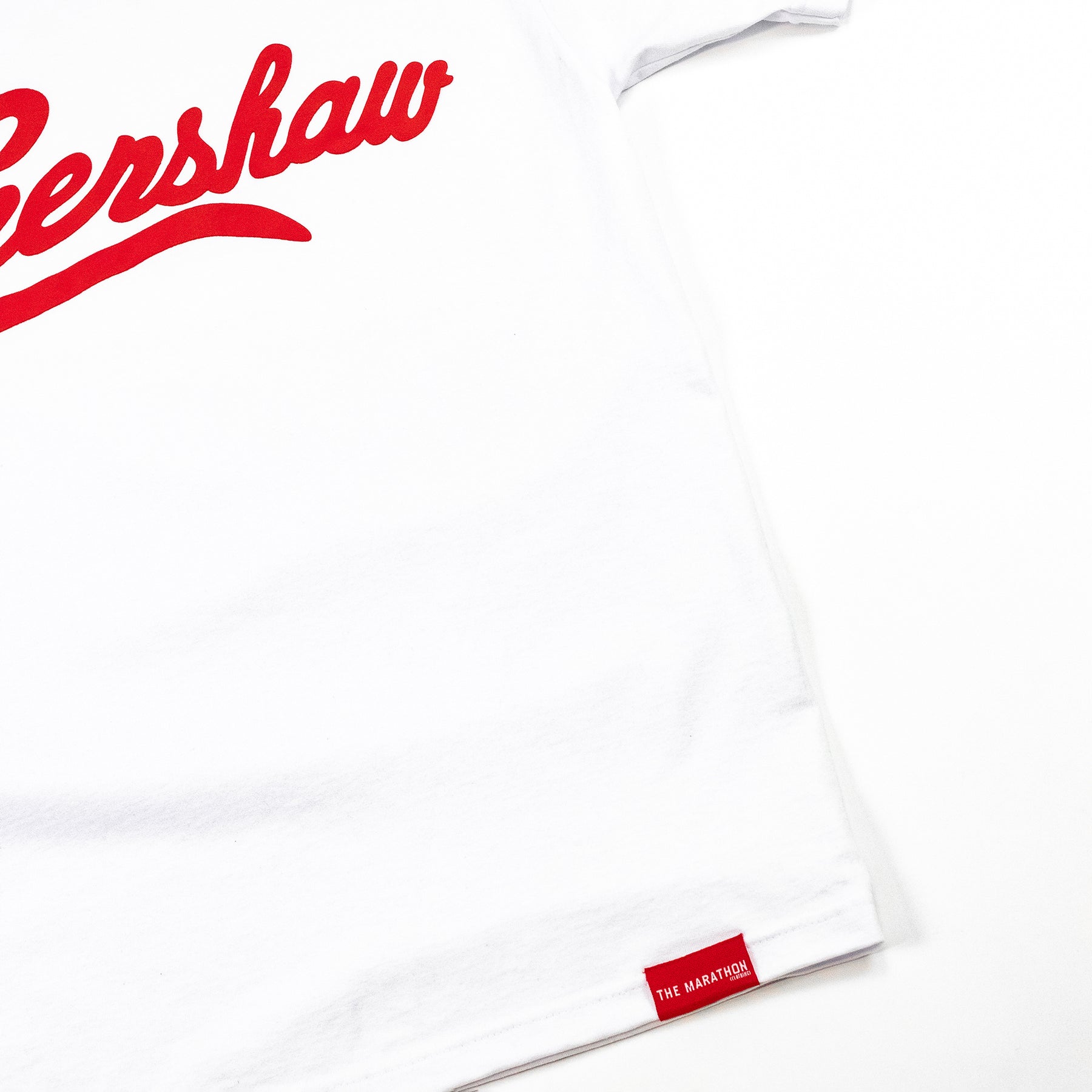 Crenshaw Limited Edition T-shirt - White/Red Tie Dye – The Marathon Clothing