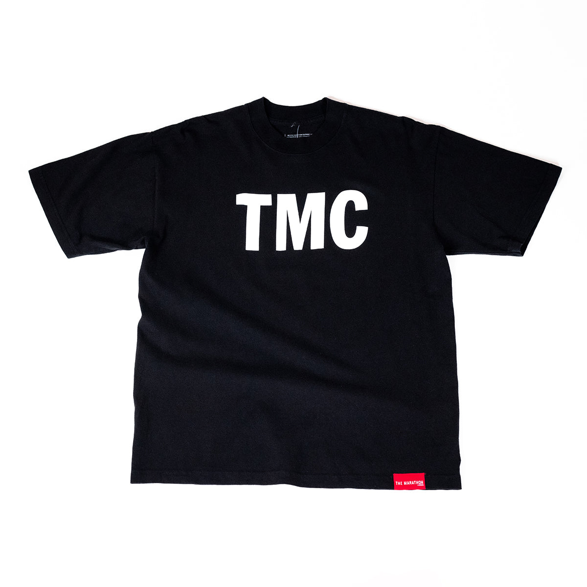 TMC T-shirt - Black/White – The Marathon Clothing