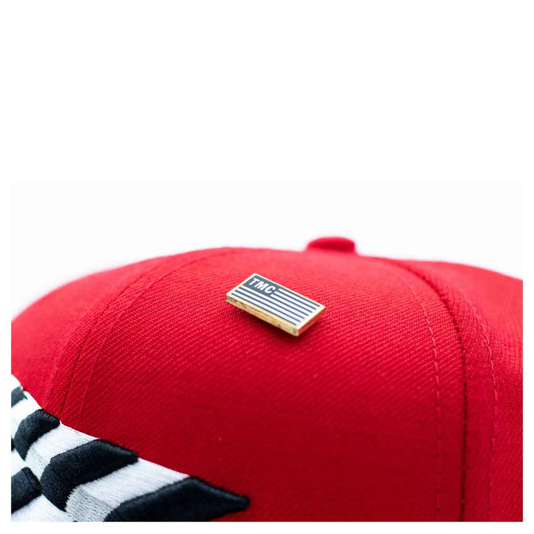 TMC X Paper Planes CA Love Snapback Red The Marathon Clothing