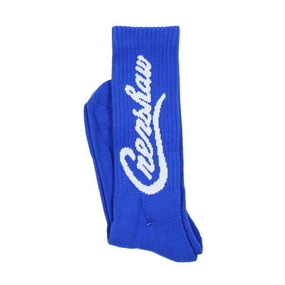 Crenshaw Socks - Royal/White-The Marathon Clothing